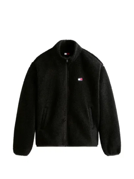 Geacă Tommy Hilfiger cu autograf negru