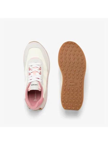 Lacoste L-Spin Stripe Sole Tenisówki białe