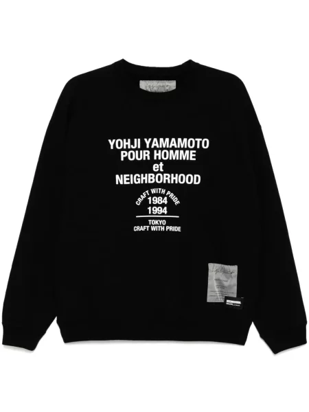 Hanorac Yohji Yamamoto cu imagine negru