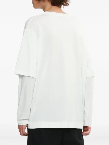 Tricou Simone Rocha lung alb