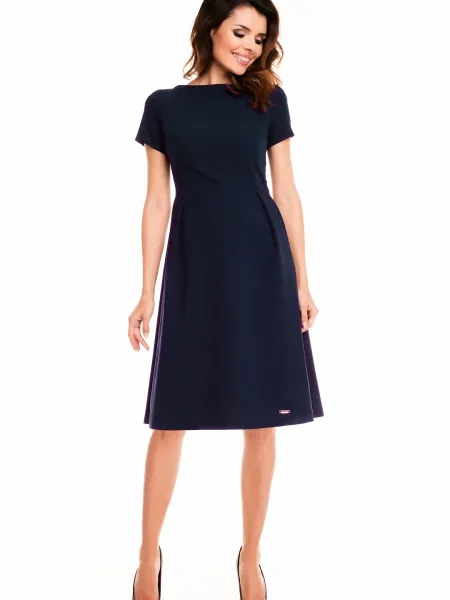 Mini obleka Awama črna