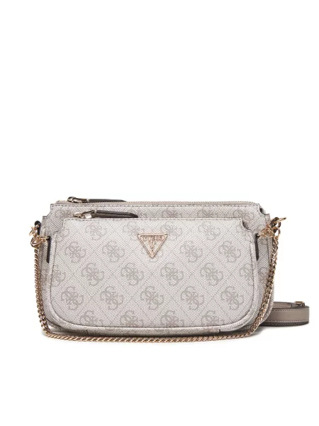 GUESS Torba preko ramena ANADELA / zlatna / bijela bež