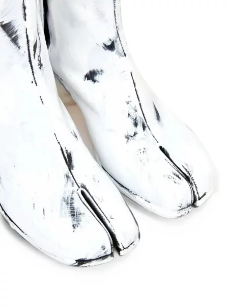 Cizme scurte Maison Margiela alb