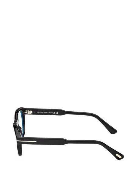 Kulaté sluneční brýle Tom Ford Eyewear černý