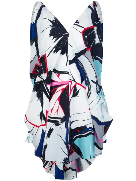 Rochie mini Balenciaga cu imagine