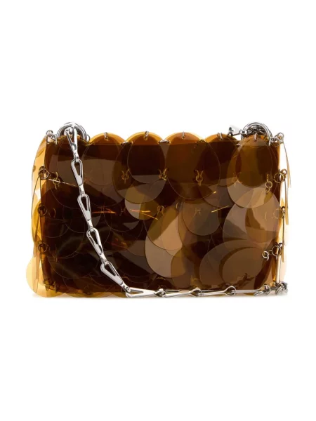 Torebka Rabanne brązowa