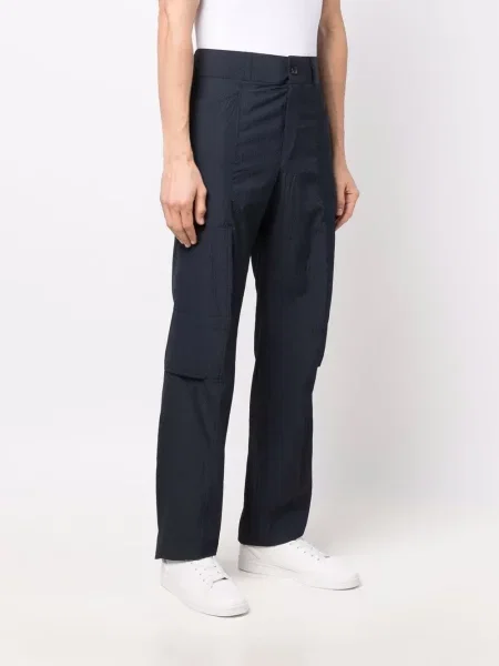 Pantaloni Ferragamo albastru