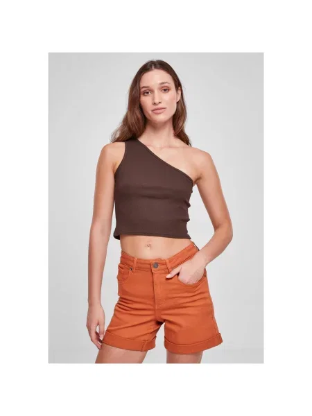 Top Urban Classics asymetryczny brązowy