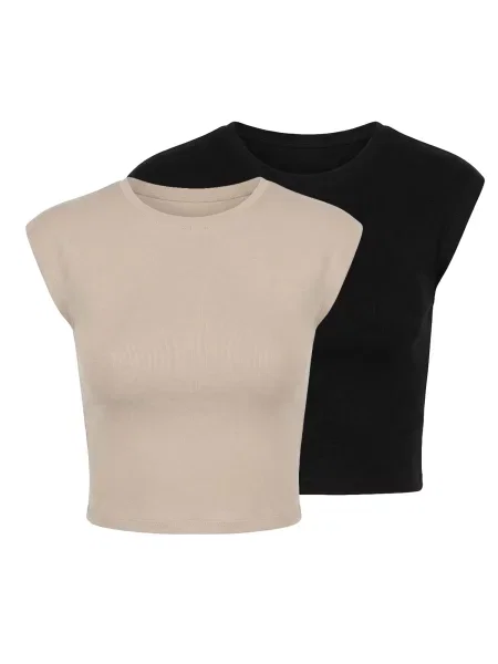 Studioselect Tricou Jasmin bej negru