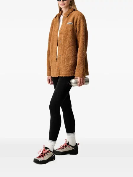 Geacă cămașă Columbia din fleece maro