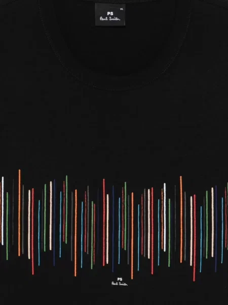 Tricou Paul Smith cu dungi negru