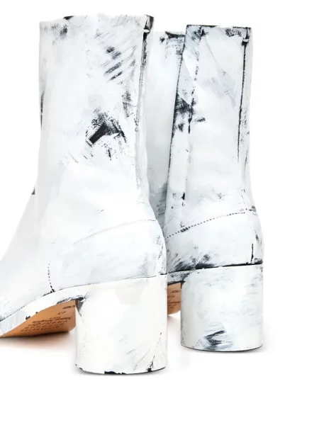Cizme scurte Maison Margiela alb