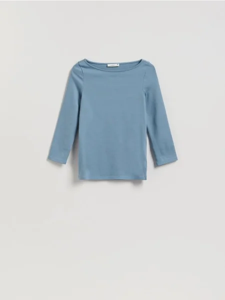 Reserved longsleeve jasnoniebieski