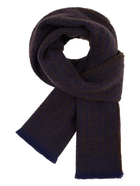 Boggi Milano Šal mornarska / temno rjava