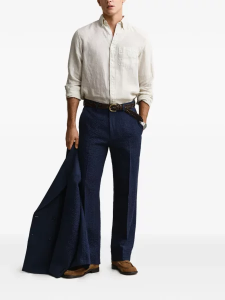 Pantaloni Gant albastru