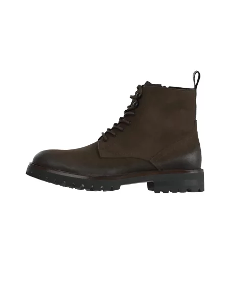 STEVE MADDEN Bocanci cu șireturi Montana închis maro