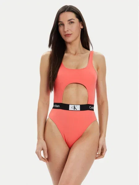 Calvin Klein Swimwear Μαγιό Κοραλλί