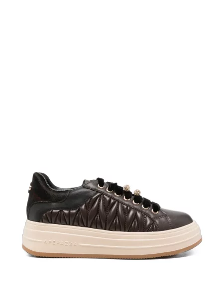 Matlasat sneakerși Apepazza negru