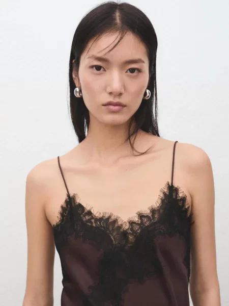 Майка MANGO бордовий