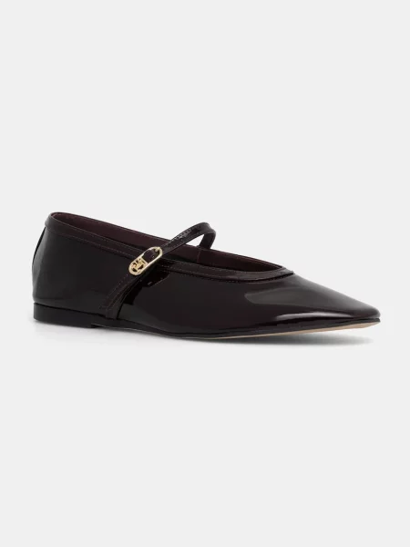 Tommy Hilfiger balerini de piele BALLERINA MARYJANE PATENT