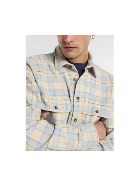 Cămașă Dickies de flanelă gri