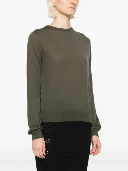 Top Rick Owens biker verde