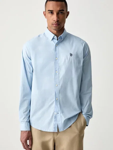 Рубашка U.s. Polo Assn. из поплина