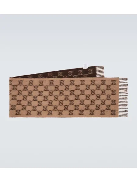 Fular Gucci cu franjuri
