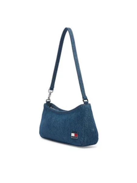 Tommy Jeans Rankinė Tjw Cool Denim Shoulder Bag mėlyna