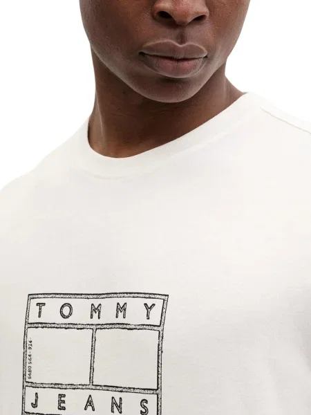 Tricou Tommy Hilfiger Jeans negru