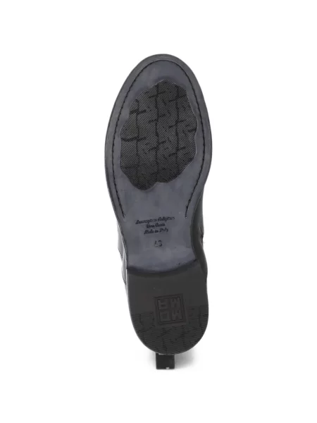 Botine Moma din piele negru