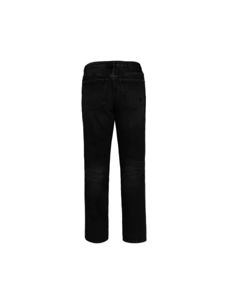 Jeansy straight leg Richmond czarne