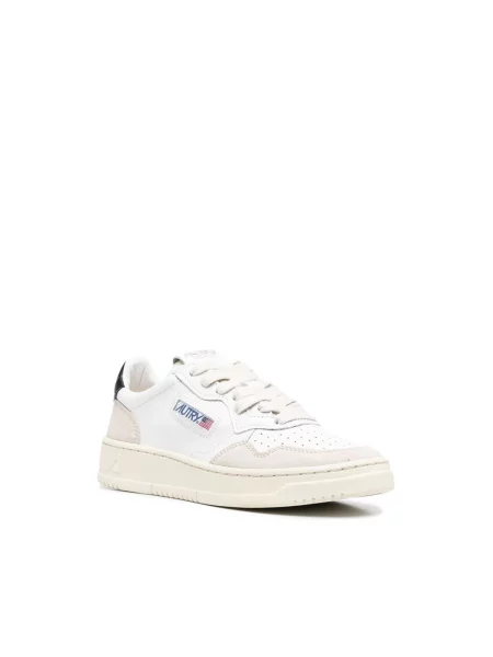 Sneakersy Autry skórzane białe