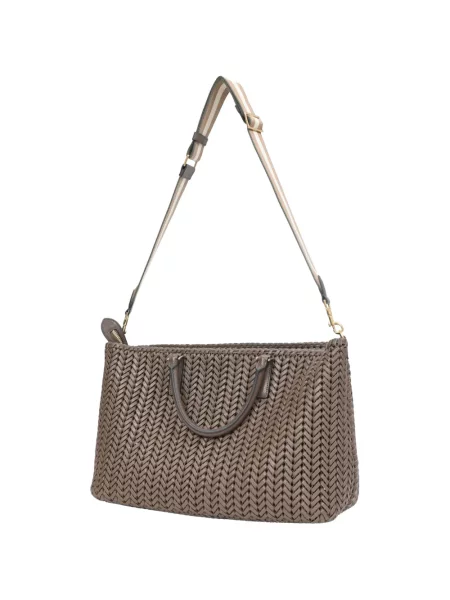 Geantă shopper Anya Hindmarch maro