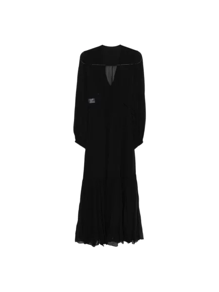 Sukienka wieczorowa Marant Etoile elegancka czarna