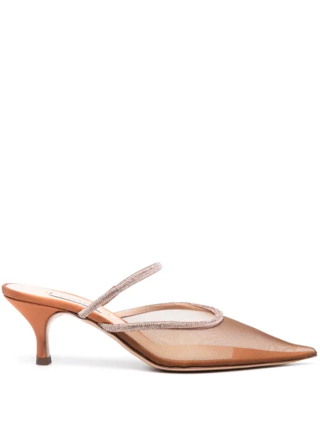 Papuci tip mules Casadei maro