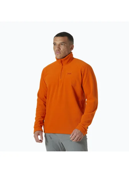 Дамски суитшърт Helly Hansen Daybreaker с zip patrol orange оранжево