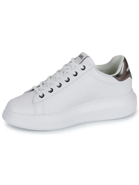 Pantofi Karl Lagerfeld din dantelă alb