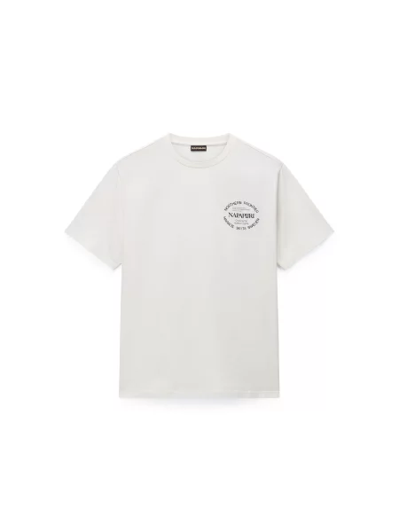 NAPAPIJRI Tricou S-Swhol galben / verde / negru alb