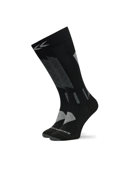 Lyžiarske ponožky X-Socks Ski Discover Otc x black/light grey čierna