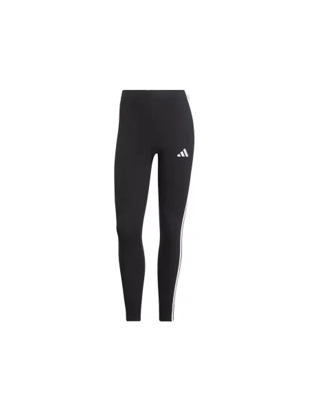Pruhované legíny Adidas čierna