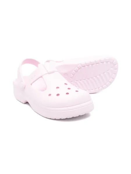 Dětské dřeváky Crocs růžové