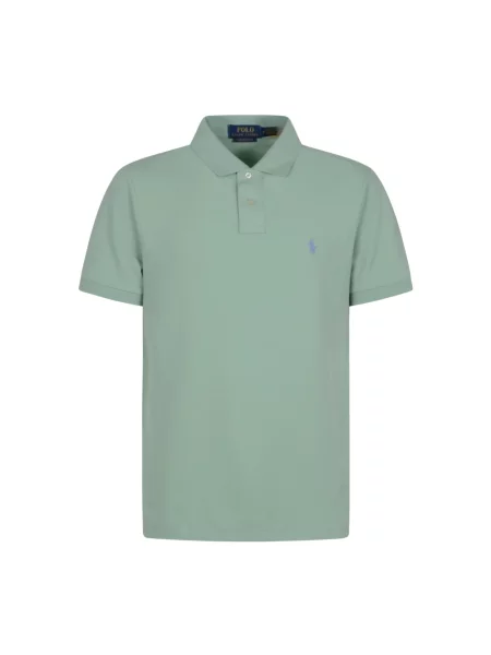 Polo Ralph Lauren Koszulki Mężczyzna S Krótki Rękaw Dzianina zielony