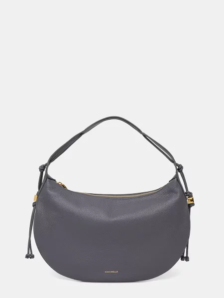 Geanta hobo Coccinelle din piele albastru