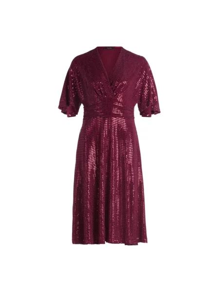 Sukienka koktajlowa Vera Mont czerwona