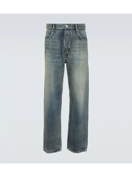 Široké džíny Balenciaga modré