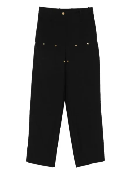 Pantaloni Sandro cu tepi negru