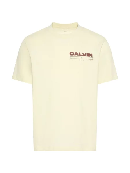 Majica Calvin Klein Jeans žuta