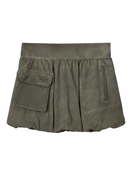 Fusta mini Mini Cream verde