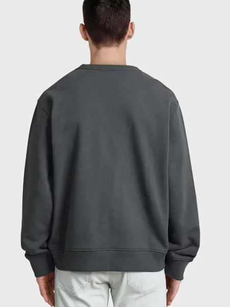 Світшот G-star Raw з лого сірий